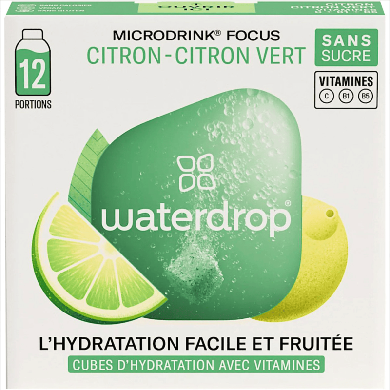 MICRODRINK WATERDROP CITRON VERT X12
