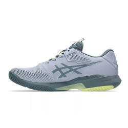CHAUSSURES DE TENNIS ASICS SOLUTION SPEED FF 4 GREY BLUE / IRONCLAD