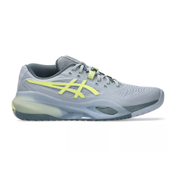 CHAUSSURES DE TENNIS ASICS GEL RESOLUTION X GREY BLUE / PISTACHIO