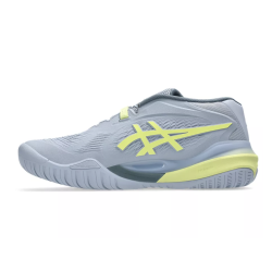 CHAUSSURES DE TENNIS ASICS GEL RESOLUTION X GREY BLUE / PISTACHIO