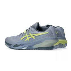 CHAUSSURES DE TENNIS ASICS GEL RESOLUTION X GREY BLUE / PISTACHIO
