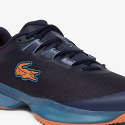 CHAUSSURES LACOSTE AG-LT ULTRA ROLAND GARROS TERRE BATTUE BLEU MARINE