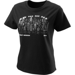 T-SHIRT FEMME WILSON NIGHT SKYLINE TECHNIQUE