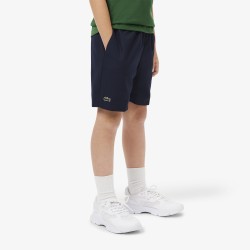 SHORT LACOSTE SPORT JUNIOR MARINE