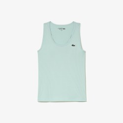 DEBARDEUR LACOSTE FEMME VERT D'EAU