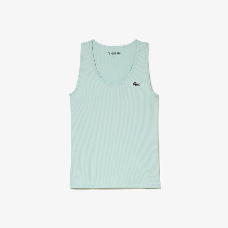 DEBARDEUR LACOSTE FEMME VERT D'EAU