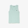 DEBARDEUR LACOSTE FEMME VERT D'EAU