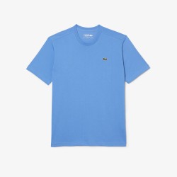 TEE-SHIRT EN COTON LACOSTE BLEU