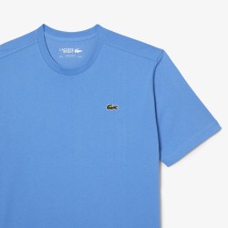 TEE-SHIRT EN COTON LACOSTE BLEU