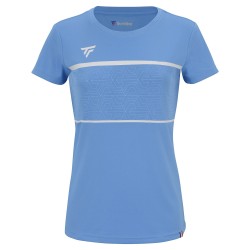 TEAM TECH TEE AZUR FEMME