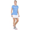 TEAM TECH TEE AZUR FEMME