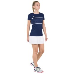 TEAM TECH TEE MARINE FEMME
