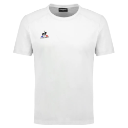 T-SHIRT HOMME LE COQ SPORTIF TENNIS N°4 BLANC