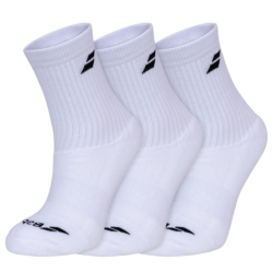 CHAUSSETTES BABOLAT BLANC X3