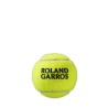 TUBE DE 4 BALLES WILSON ROLAND GARROS ALL COURT