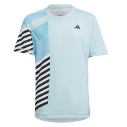 T-SHIRT ENFANT ADIDAS TEE PRO NEW-YORK BLEU