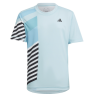 T-SHIRT ENFANT ADIDAS TEE PRO NEW-YORK BLEU