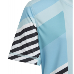 T-SHIRT ENFANT ADIDAS TEE PRO NEW-YORK BLEU