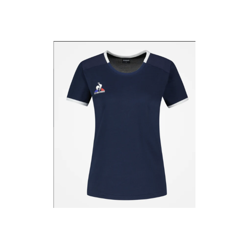 T-SHIRT FEMME LE COQ SPORTIF N°2 BLEU MARINE