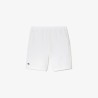 SHORT LACOSTE CORE PERFORMANCE TECHNICAL BLANC