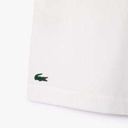 SHORT LACOSTE CORE PERFORMANCE TECHNICAL BLANC