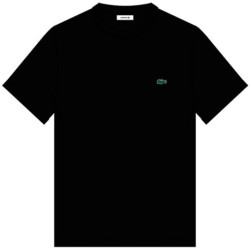 TEE SHIRT LACOSTE JUNIOR NOIR
