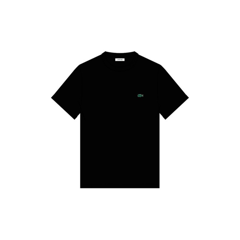 TEE SHIRT LACOSTE JUNIOR NOIR