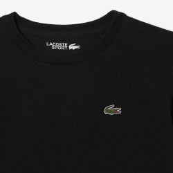 TEE SHIRT LACOSTE JUNIOR NOIR