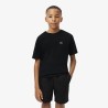 TEE SHIRT LACOSTE JUNIOR NOIR