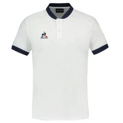 POLO LE COQ SPORTIF TENNIS N°7 BLANC