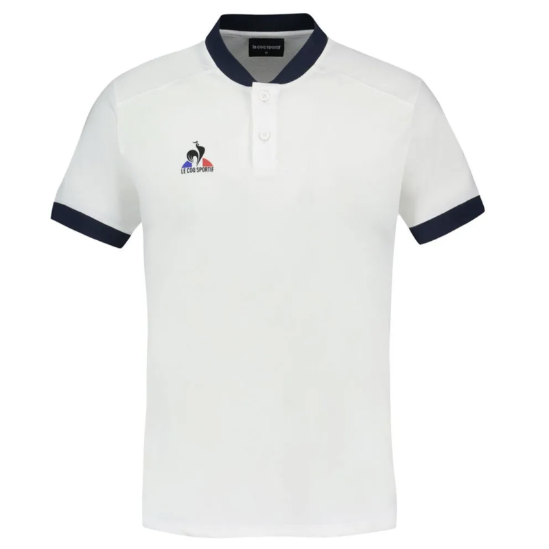 POLO LE COQ SPORTIF TENNIS N°7 BLANC