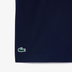SHORT LACOSTE CORE PERFORMANCE TECHNICAL BLEU MARINE