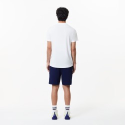 SHORT LACOSTE CORE PERFORMANCE TECHNICAL BLEU MARINE