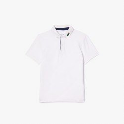 POLO LACOSTE SPORT JUNIOR BLANC