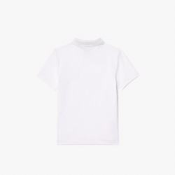 POLO LACOSTE SPORT JUNIOR BLANC