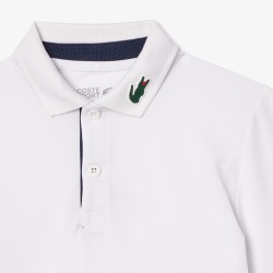 POLO LACOSTE SPORT JUNIOR BLANC