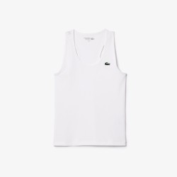 DÉBARDEUR FEMME LACOSTE BLANC