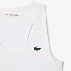 DÉBARDEUR FEMME LACOSTE BLANC