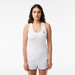 DÉBARDEUR FEMME LACOSTE BLANC