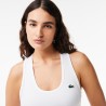 DÉBARDEUR FEMME LACOSTE BLANC
