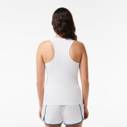 DÉBARDEUR FEMME LACOSTE BLANC