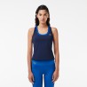 DÉBARDEUR LACOSTE SPORT ULTRA--DRY BLEU MARINE FEMME