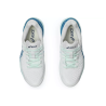 CHAUSSURES DE TENNIS ASICS FEMME GEL RESOLUTION 9 WHITE/TEAL BLUE
